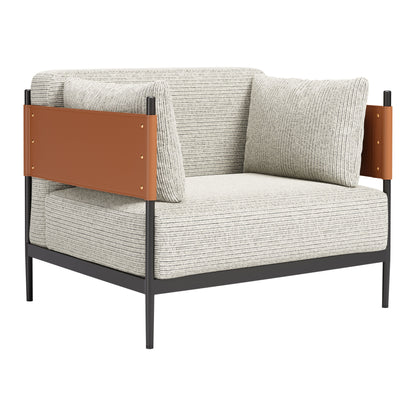 Stirbe Gray Armchair