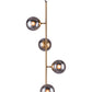 Zatara Brass Ceiling Lamp
