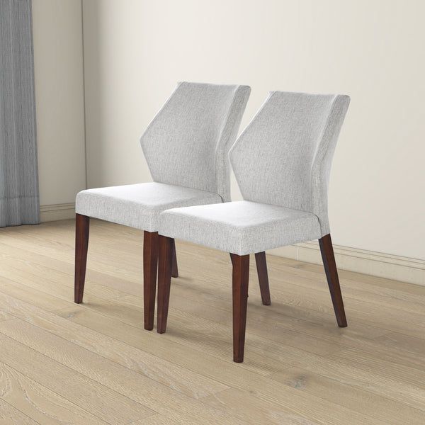 Luca Light Gray Fabric Dining Chair – 25