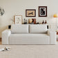 Modern Corduroy Deep Seat Loveseat Sofa – Comfy Couch (4 Colors and 3 Sizes)