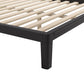 Luum Queen Platform Bed Frame in Black