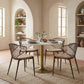 Fullerton White & Gold Dining Table