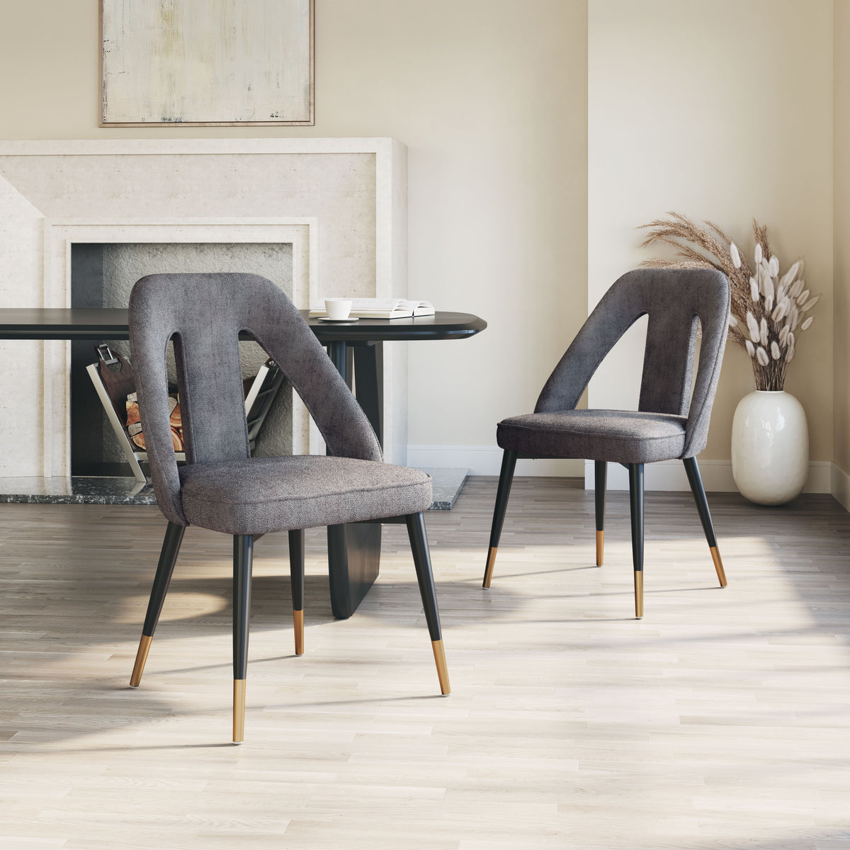 Artus Dining Chair in Gray
