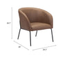 Quinten Vintage Brown Accent Chair
