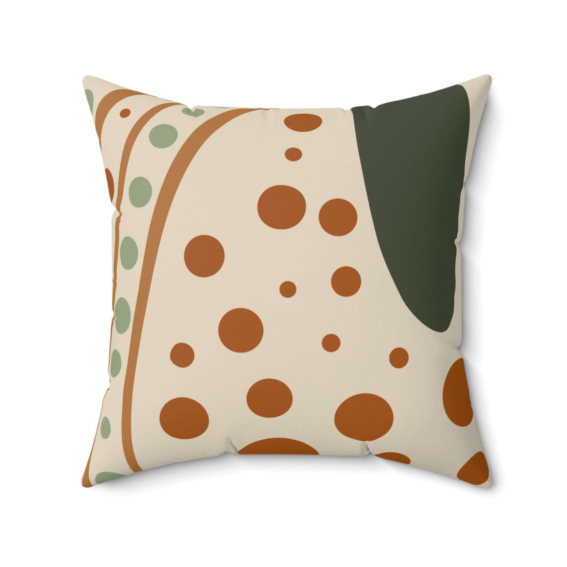 Spun Polyester Designer Square Accent Pillow - Revel Sofa 
