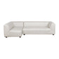 Lukas 2-piece sectional with left-facing chaise in cream