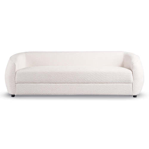 Melinda Modern Boucle Fabric Sofa 87”