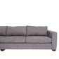 Contemporary Grey Fabric Corner Sofa Sectional 120'