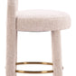Curco Beige Counter Stool (Set of 2)