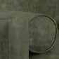 Morrison MCM Leather Sofa Loveseat 72' (2 Colors)