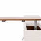 Faelan Chenille Curved Modular Sectional Sofa – 8-Seat Storage Console Couch - Beige (13)