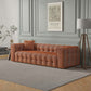 Eden Modern Boucle Bubble Sofa 90"