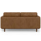 Morrison MCM Leather Sofa Loveseat 72' (2 Colors)