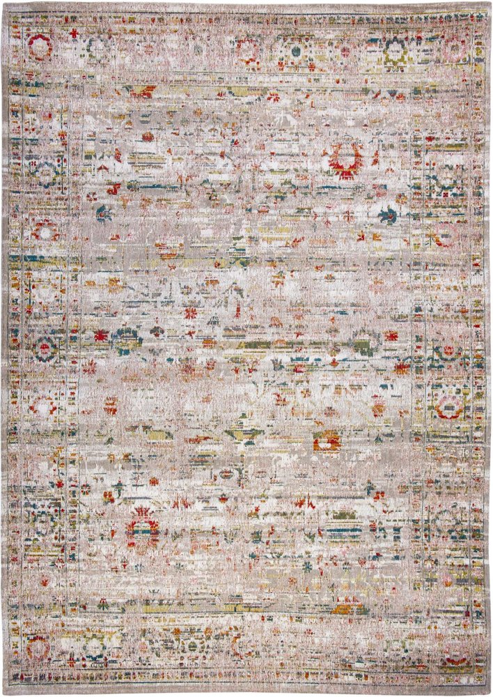 White Oriental Non Skid Area Rug | 9' x 13'