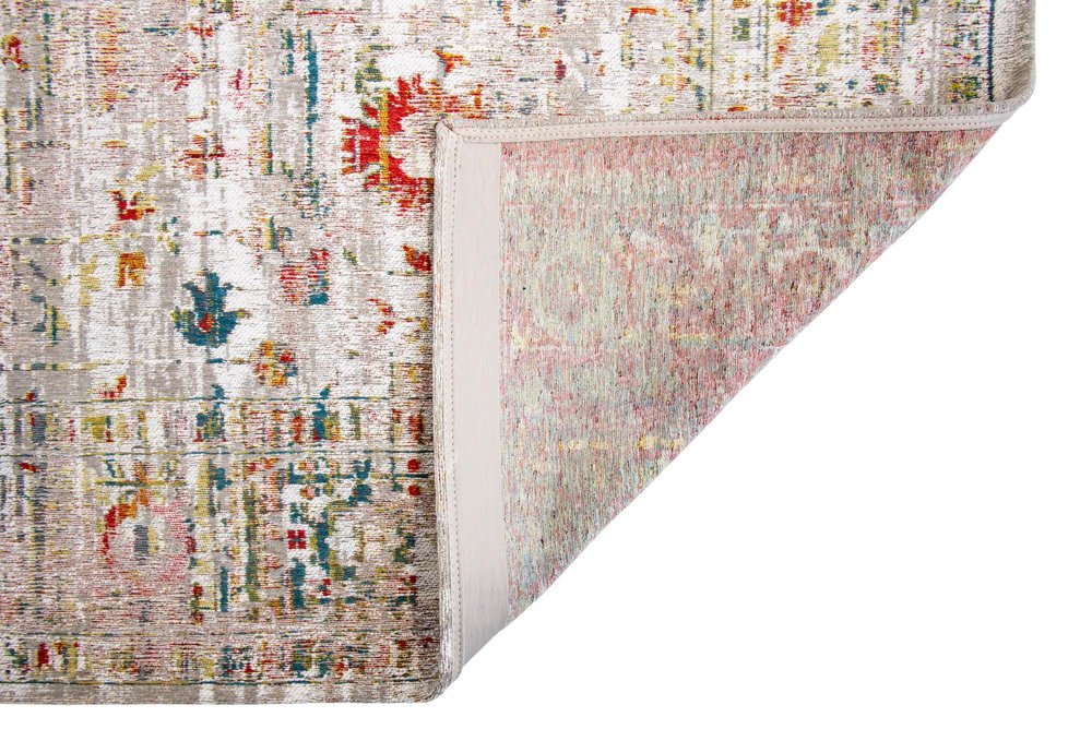 White Oriental Non Skid Area Rug | 9' x 13'