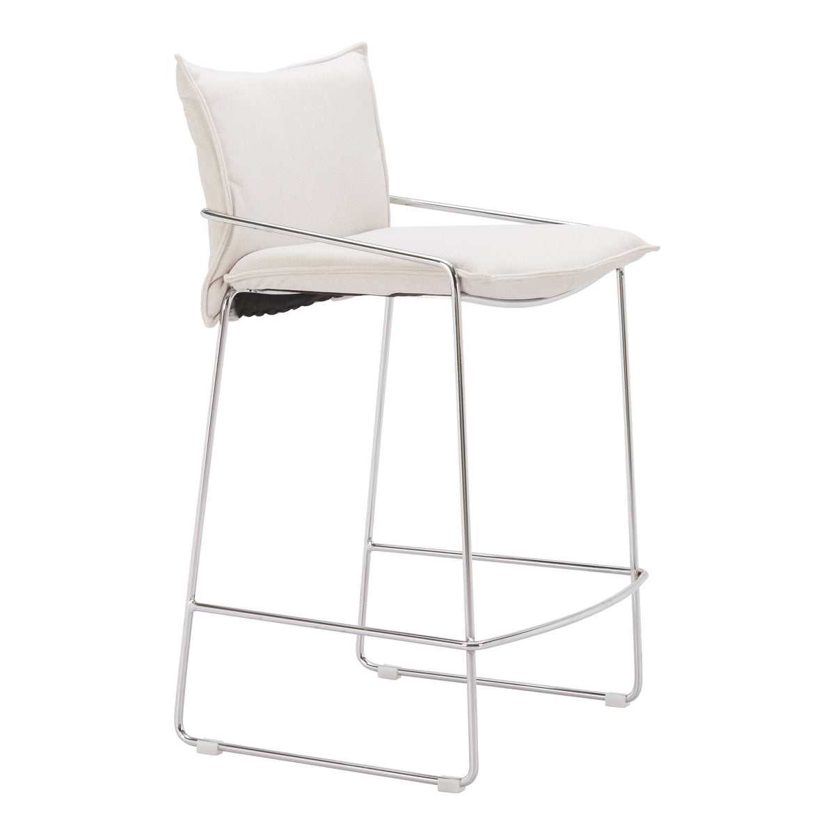 Pola Counter Stool in White