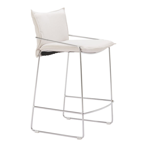 Pola Counter Stool in White