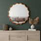 Otto Wavy Round Mirror