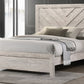 Yves Chevron Wood Bed