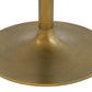 Ithaca White & Gold Dining Table