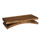 55" Solid Wood Coffee Table | Contemporary Mango Wood Coffee Table