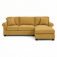 Irlanda Upholstered L-Shaped Sectional – 120" Made-in-USA Sectional Sofa - Hepburn Chai Tea Yellow Fabric (10)