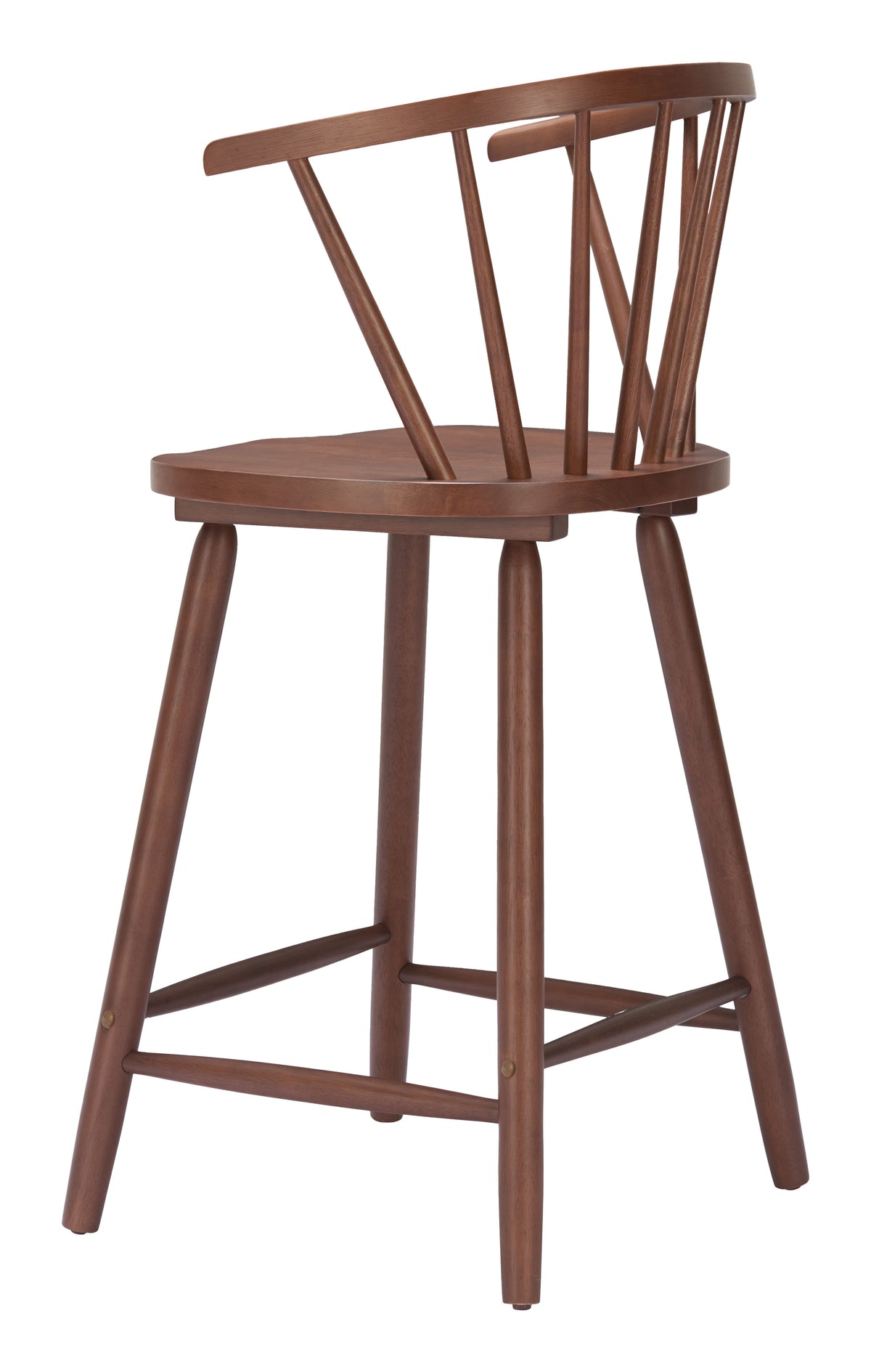 Stenger Counter Stool (Set of 2) in Walnut