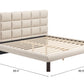 Placid Beige King Bed