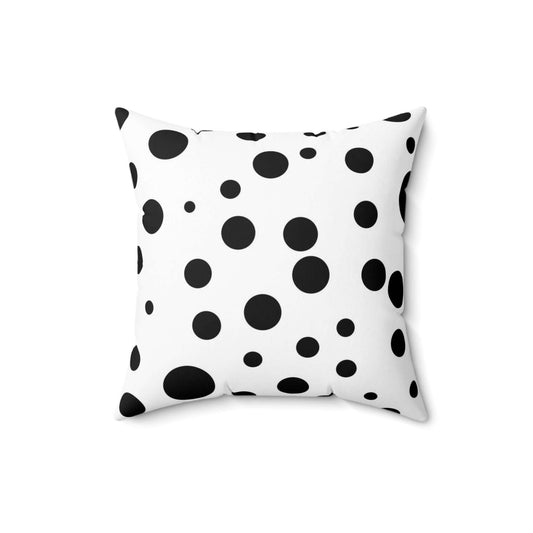Spun Polyester Designer Square Pillow (Spots) - Revel Sofa
