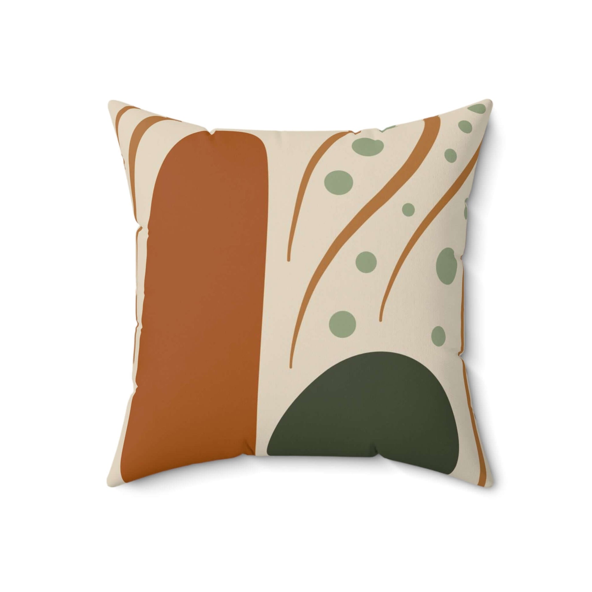 Spun Polyester Designer Square Accent Pillow - Revel Sofa 