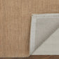 Tan Wool Hand Woven Area Rug | 9' x 13'