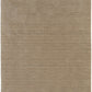 Tan Wool Hand Woven Area Rug | 9' x 13'
