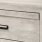 Yves Chevron Wood Bed