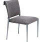 Freesia Charcoal Gray Dining Chair (Set of 2)