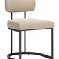 Velar Beige & Gray Dining Chair (Set of 2)
