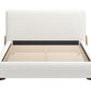 Baris Ivory Queen Bed