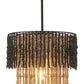 Bizu Black & Beige Ceiling Lamp