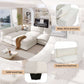 Modular Cloud Sofa Sectional w/ Ottoman 176' (2 Colors)