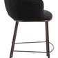 Essen Counter Stool in Black & Bronze