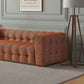 Eden Modern Boucle Bubble Sofa 90"
