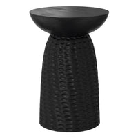 Boyd Black Wood Accent Table – 16
