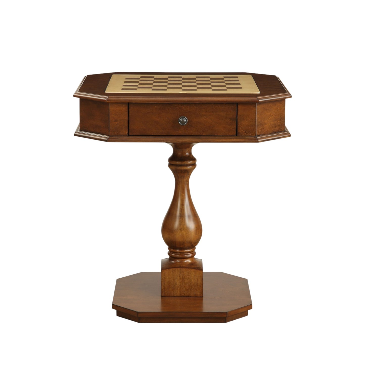 Bishop Cherry Finish Game Table (Reversible Game Board)