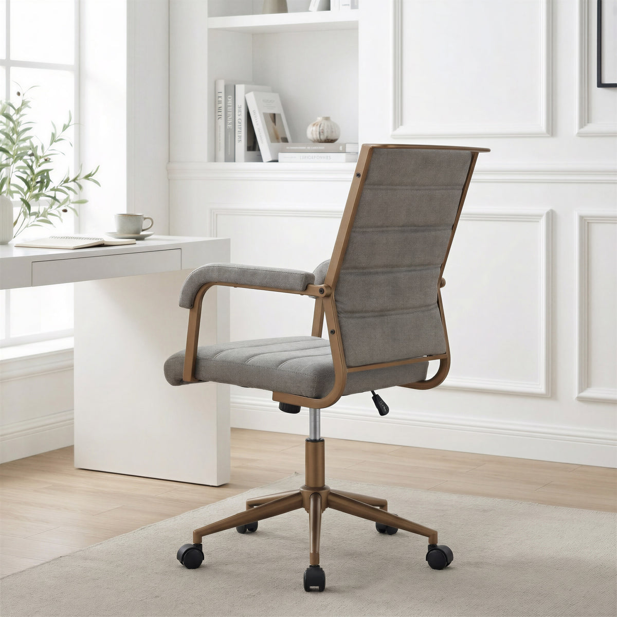 Auction Office Chair in Gray