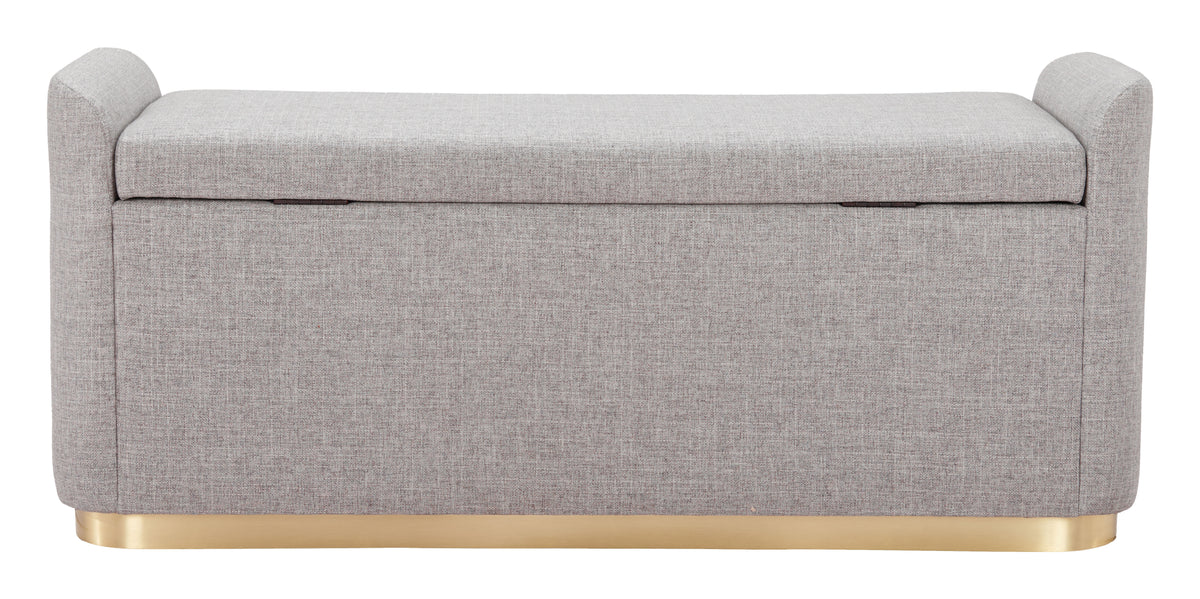 Dobo Gray Storage Bench