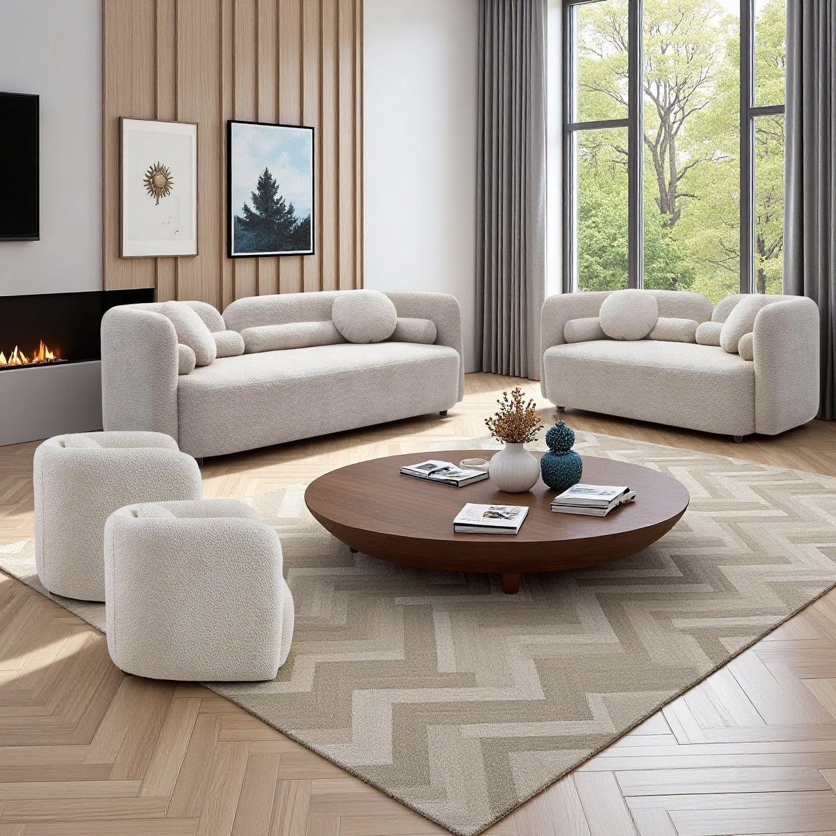 Jarrah Living Room Set