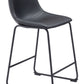 Smart Counter Stool (Set of 2) in Black