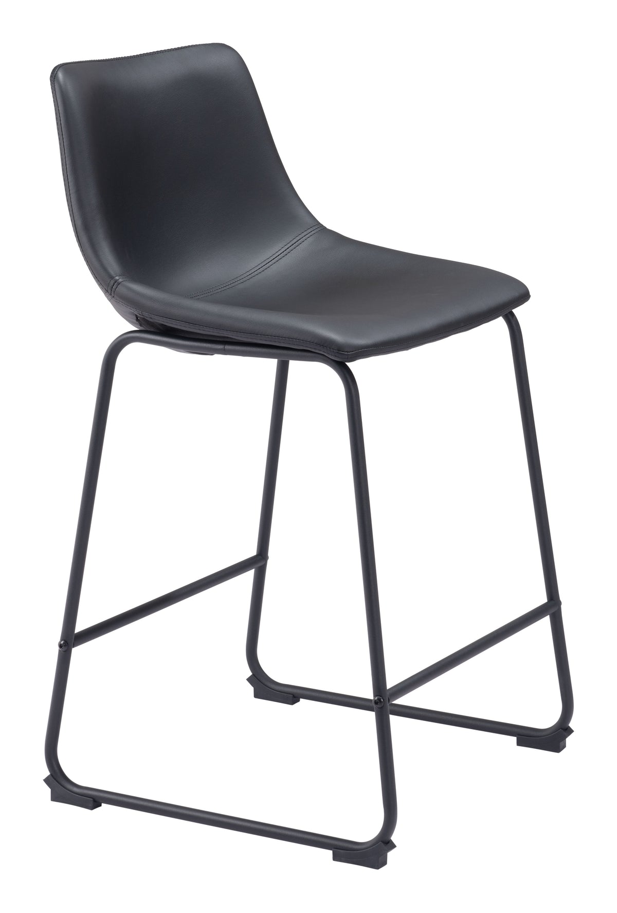 Smart Counter Stool (Set of 2) in Black