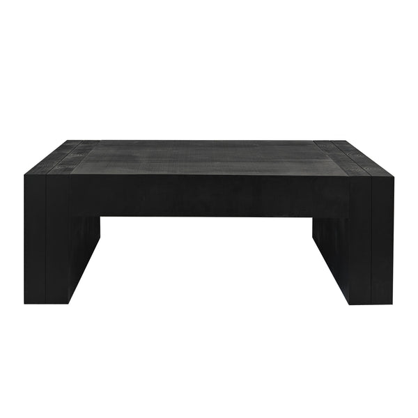 Hollis Black Engineered Wood Coffee Table – 23.7