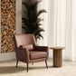Ontario Vintage Brown Accent Chair