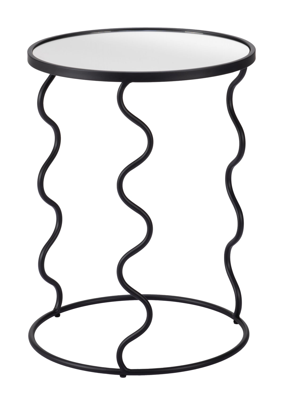Bastia Black Side Table
